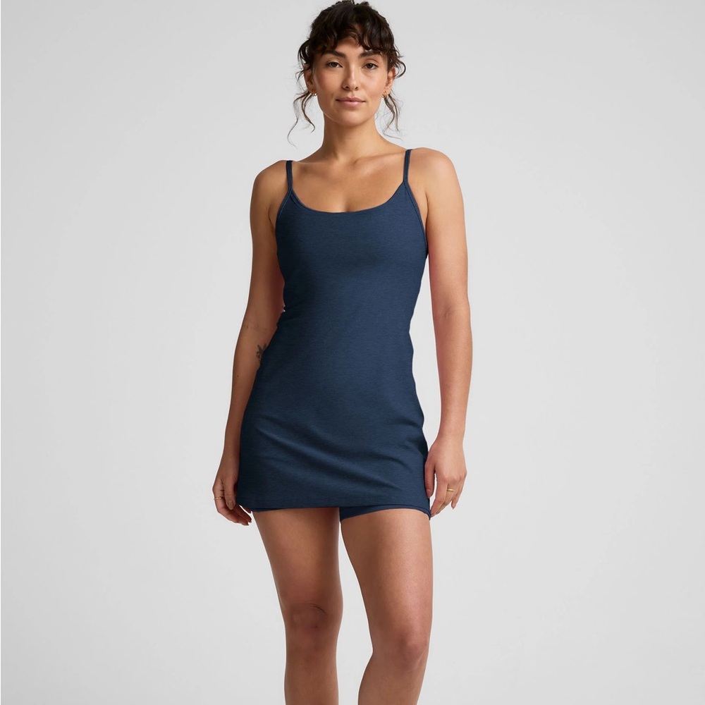 Beyond Yoga Navy Spacedye Essence Dress